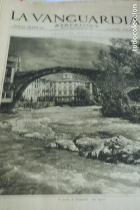 Coleccionismo de revistas y peri&oacute;dicos: la vanguardia 1930  CAMPODRON  CICLISMO  BILBAO  TORREDENBARRA TARRAGONA