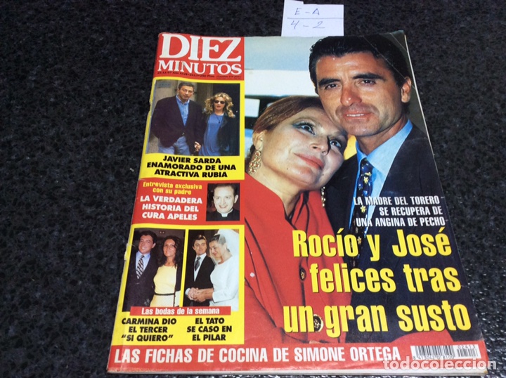 Coleccionismo de Revistas y Peri&oacute;dicos: diez minutos n&ordm; 2413 noviembre 1997 - rocio jurado