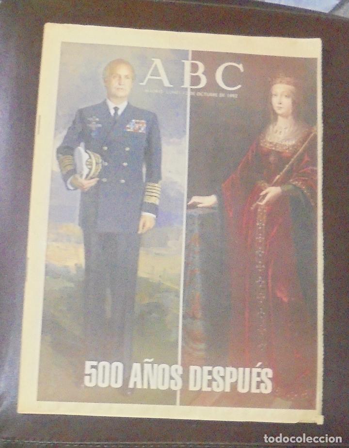 Coleccionismo de revistas y peri&oacute;dicos: REVISTA. ABC. LUNES 12 OCTUBRE 1992. V CENTENARIO DEL DESCUBRIMIENTO