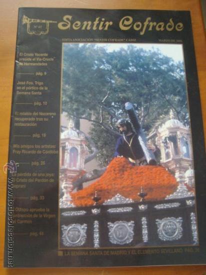 Coleccionismo de Revistas y Peri&oacute;dicos: revista semana santa sentir cofrade marzo 2006 virgen cristo