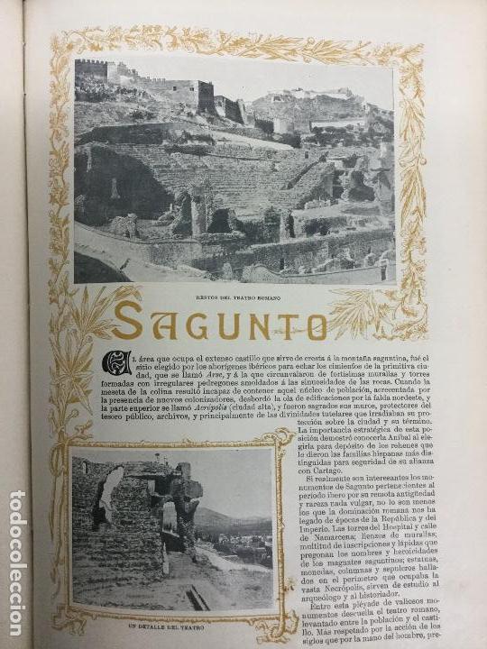 Coleccionismo de revistas y peri&oacute;dicos: SAGUNTO .2 HOJA REVISTA A&Ntilde;O 1902