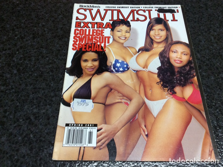 Coleccionismo de revistas y peri&oacute;dicos: BLACK MEN&acute;S SWIMSUIT SPECIAL EDITION EXTRA COLLEGE ( EDICION EN INGLES )