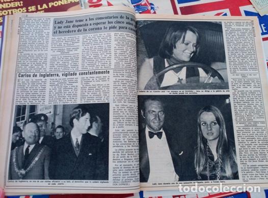 Sammeln von Zeitschriften und Zeitungen: LADY JANE WELLINGTON CARLOS DE INGLATERRA