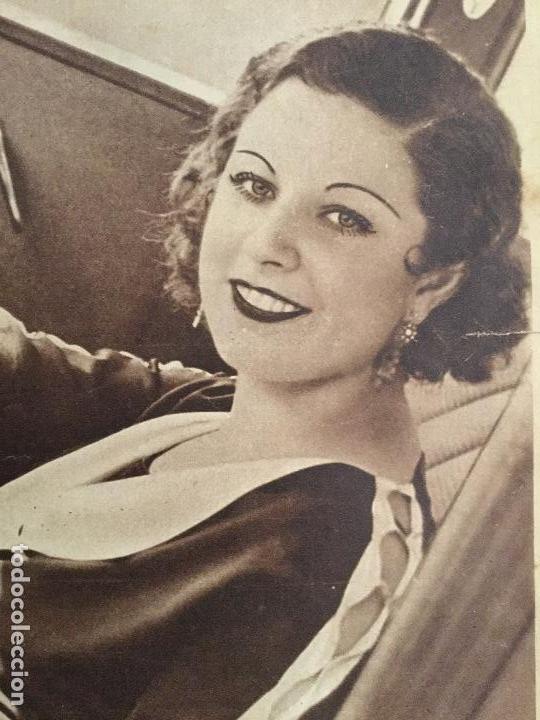 Coleccionismo de revistas y peri&oacute;dicos: MAR&Iacute;A EUGENIA ENR&Iacute;QUEZ.MISS ESPA&Ntilde;A 1934 .REVISTA A&Ntilde;O 1934