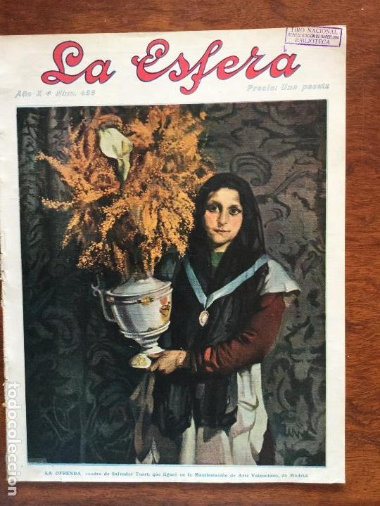 Coleccionismo de revistas y peri&oacute;dicos: LA ESFERA REVISTA A&Ntilde;O X N&Uacute;MERO 499  28 DE JULIO 1923