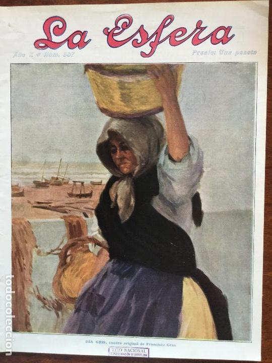 Coleccionismo de revistas y peri&oacute;dicos: LA ESFERA REVISTA A&Ntilde;O X N&Uacute;MERO 507 SEPTIEMBRE 1923