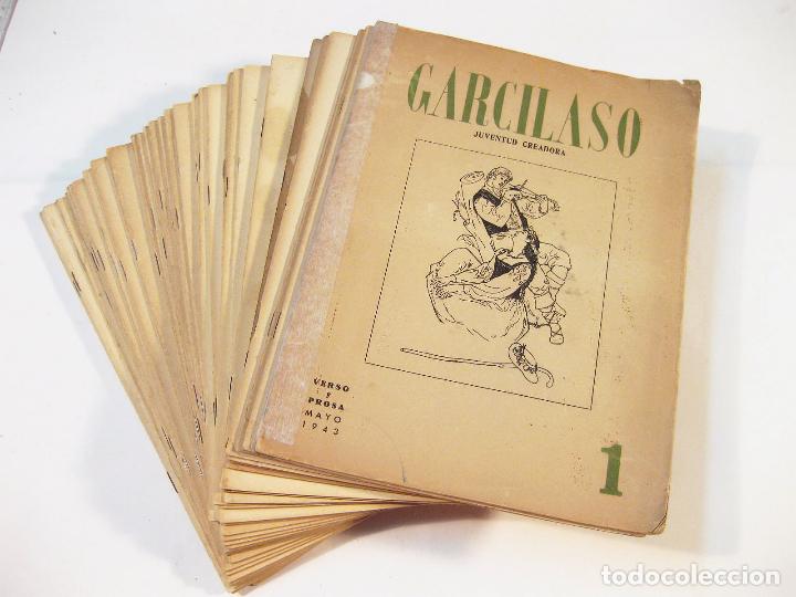 Coleccionismo de revistas y peri&oacute;dicos: COLECCION ORIGINAL COMPLETA DE LA REVISTA GARCILASO - N&Uacute;MERO 1 AL 36