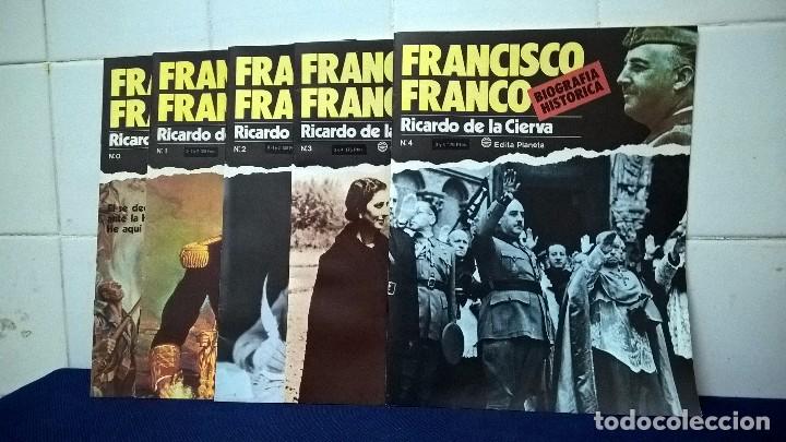Coleccionismo de Revistas y Peri&oacute;dicos: REVISTAS BIOGRAF&Iacute;A HISTORICA FRANCISCO FRANCO &ndash; RICARDO DE LA CIERVA &ndash; PLANETA N&ordm; DEL 0 AL 4