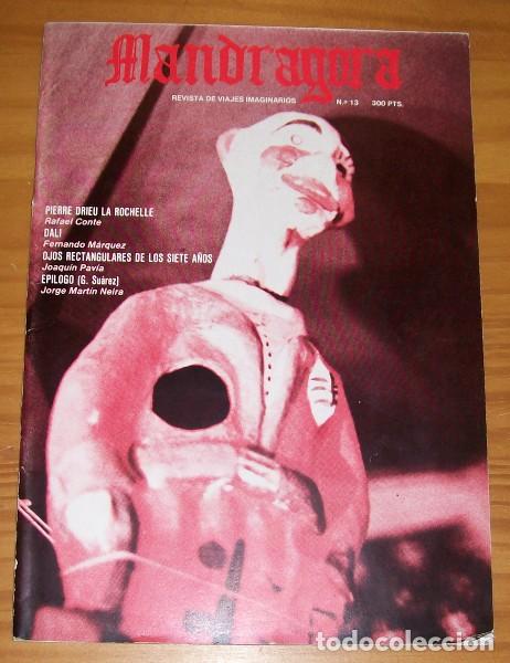 Collectionnisme de Revues et Journaux: MANDRAGORA Y EL PIRATA 13. REVISTA DE VIAJES IMAGINARIOS. FANZINE FERNANDO MARQUEZ EL ZURDO