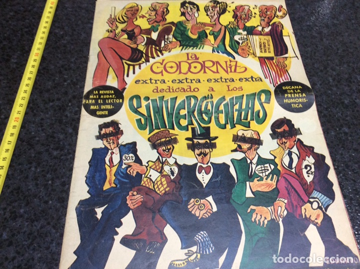 Coleccionismo de Revistas y Peri&oacute;dicos: LA CODORNIZ 1458 , EXTRA DEDICACO A LOS SINVERGUENZAS ( HUMOR )