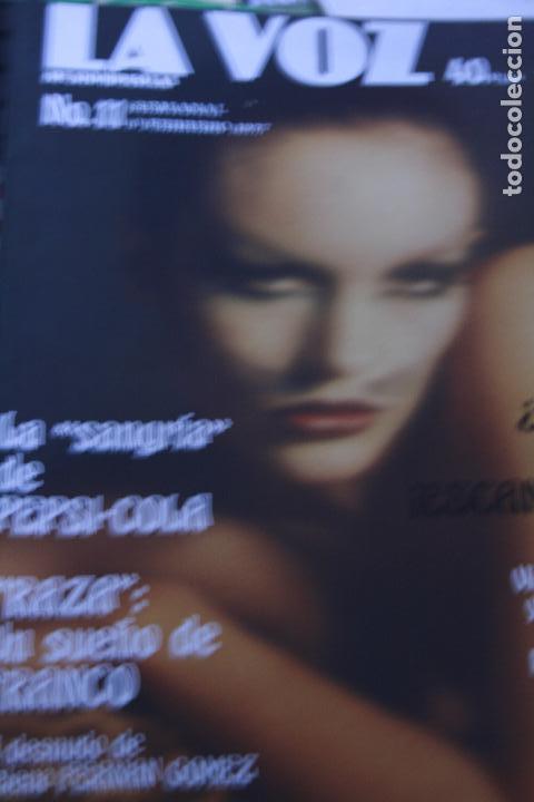 Coleccionismo de Revistas y Peri&oacute;dicos: REVISTA EROTICA LA VOZ   FRENTE POLISARIO  HELENA FERNAN GOMEZ  ANA BELEN  YEDA BRAUN DESTAPE 1977