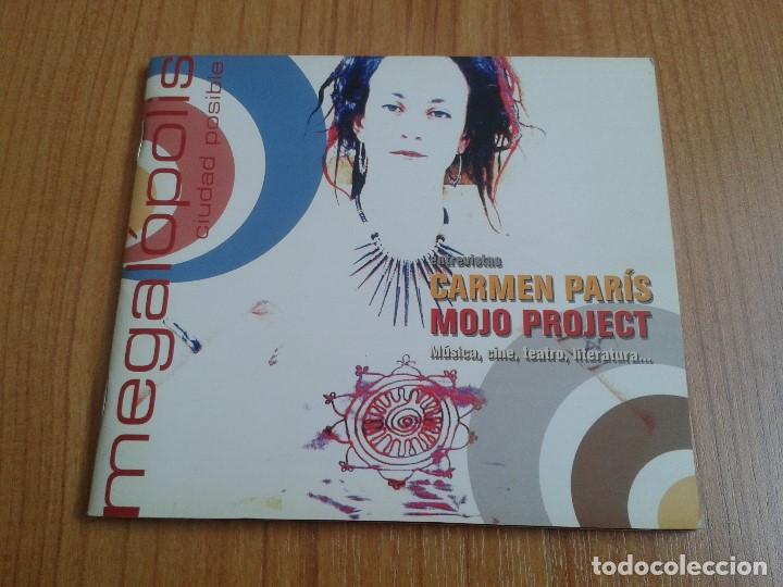 Sammeln von Zeitschriften und Zeitungen: Revista peque&ntilde;o formato - MEGAL&Oacute;POLIS - A&ntilde;o 2003 - Mojo Project, Carmen Par&iacute;s, Capoeira, Manu Chao