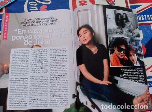 Coleccionismo de revistas y peri&oacute;dicos: REPORTAJE YOKO ONO JOHN LENNON THE BEATLES