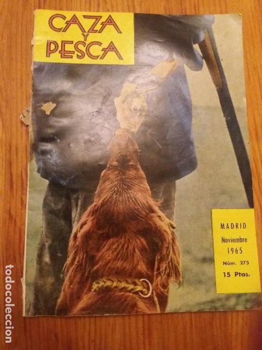 Collection Magazines and Newspapers: Revista de caza y pesca noviembre a&ntilde;o 1965 N&deg; 275 publicidad escopeta Aguirre y c&iacute;a
