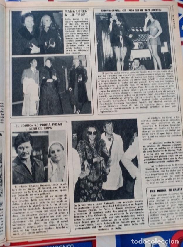 Coleccionismo de Revistas y Peri&oacute;dicos: SOFIA LOREN ANTONIO GARISA LAURA ANTONELLI CHARLES BRONSON JILL IRELAND