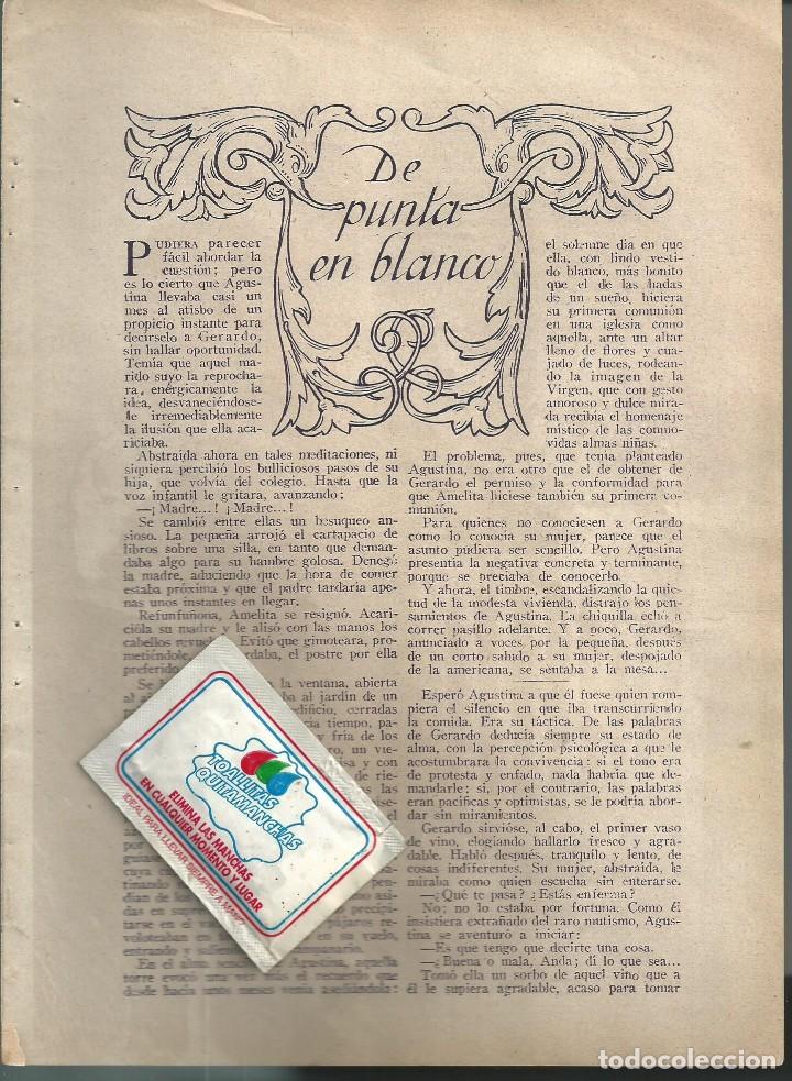 Collezionismo di Riviste e Giornali: BYN JUN 1934. RELATO DE PUNTA EN BLANCO POR J. DELUCAS ACEVEDO ILUSTRADO MAXIMO RAMOS 4 PAG
