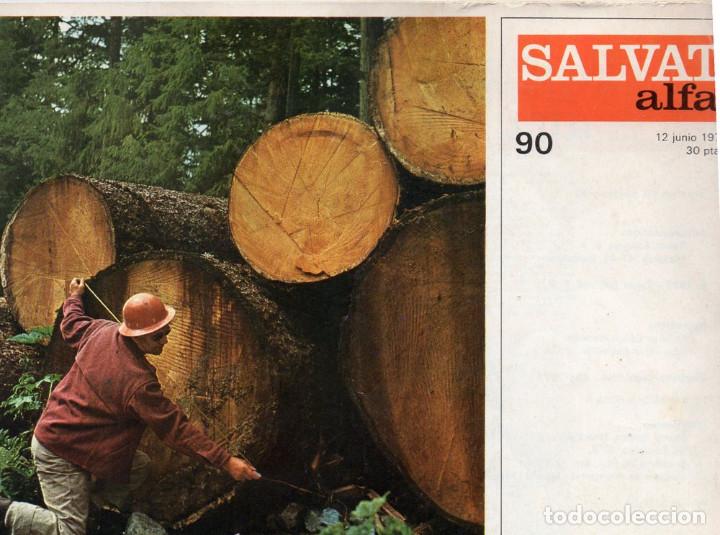 Coleccionismo de Revistas y Peri&oacute;dicos: Diccionario enciclop&eacute;dico Salvat alfa, fasc&iacute;culo 90 (12-6-1974)