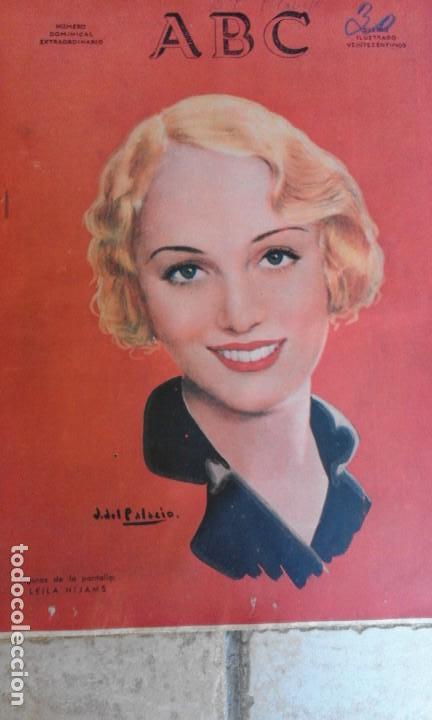 Coleccionismo de Revistas y Peri&oacute;dicos: Antiguo periodico diario extraordinario dominical ABC a&ntilde;o 1933 Septiembre