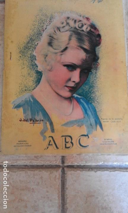 Coleccionismo de Revistas y Peri&oacute;dicos: Antiguo periodico diario dominical ABC 16 Septiembre de 1933 numero extraordinario