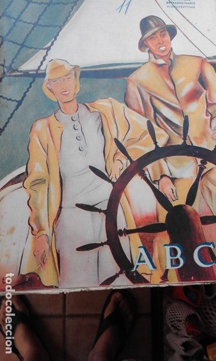 Coleccionismo de Revistas y Peri&oacute;dicos: antiguo periodico diario abc numero extraodrinario dominical a color 11 noviembre de 1933