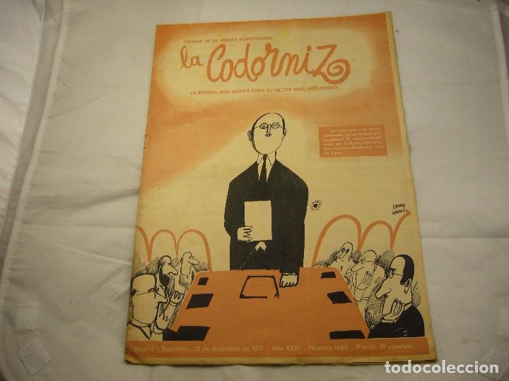 Coleccionismo de Revistas y Peri&oacute;dicos: LA CODORNIZ N&ordm; 1569