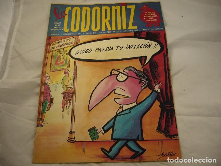 Coleccionismo de Revistas y Peri&oacute;dicos: LA CODORNIZ N&ordm; 1687