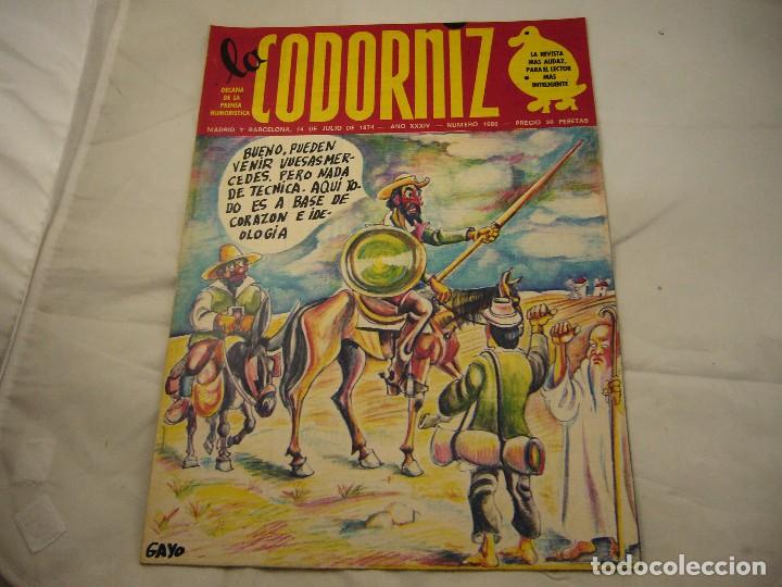 Coleccionismo de Revistas y Peri&oacute;dicos: LA CODORNIZ N&ordm; 1686