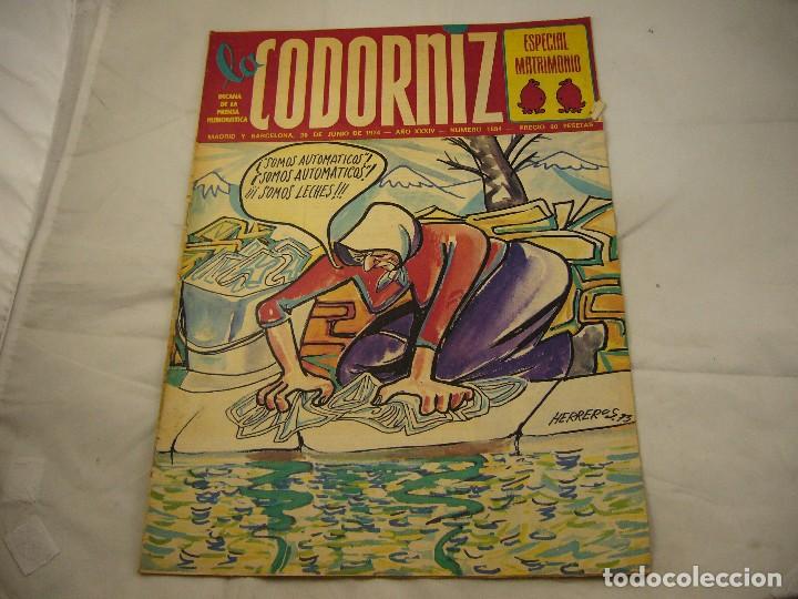 Coleccionismo de Revistas y Peri&oacute;dicos: LA CODORNIZ N&ordm; 1684
