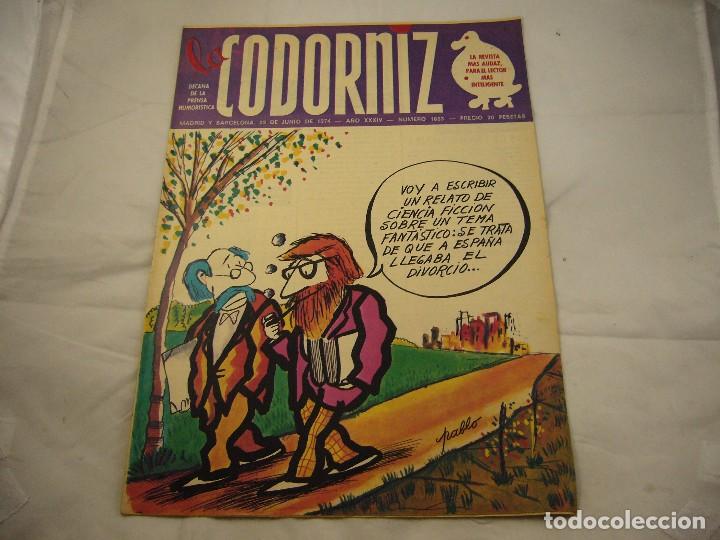 Coleccionismo de Revistas y Peri&oacute;dicos: LA CODORNIZ N&ordm; 1683