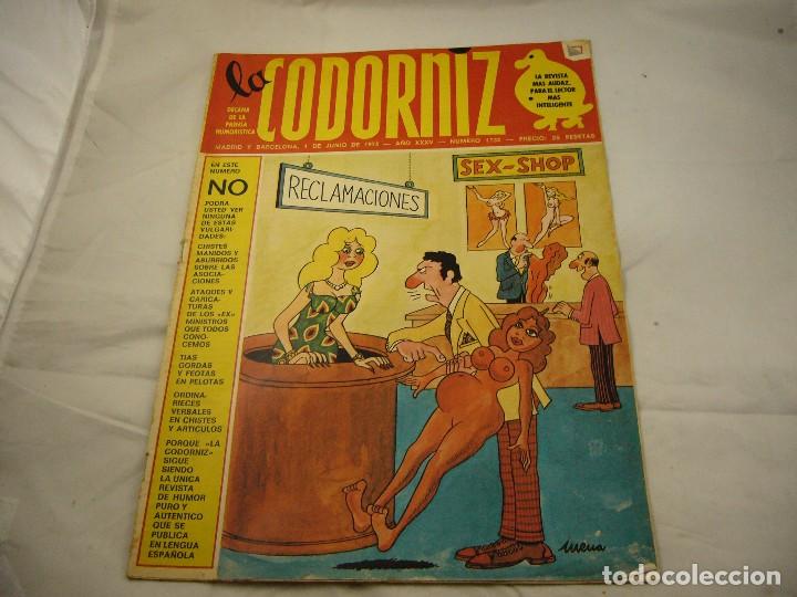 Coleccionismo de Revistas y Peri&oacute;dicos: LA CODORNIZ - N&ordm; 1732 - 1975