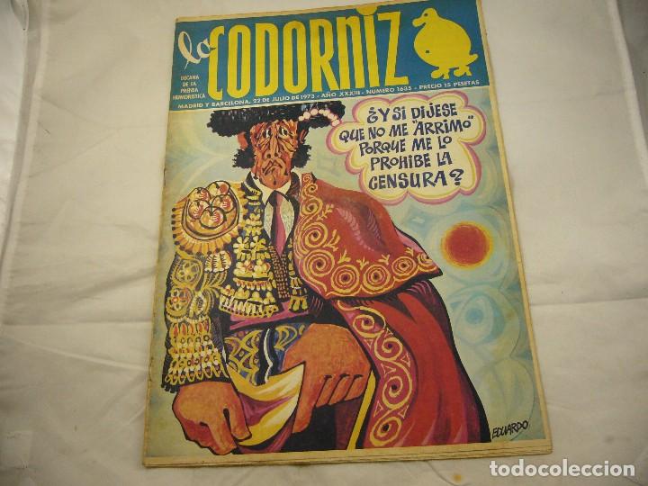 Coleccionismo de Revistas y Peri&oacute;dicos: LA CODORNIZ N&ordm; 1635
