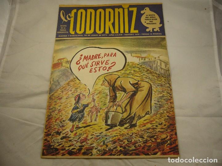 Coleccionismo de Revistas y Peri&oacute;dicos: LA CODORNIZ N&ordm; 1631