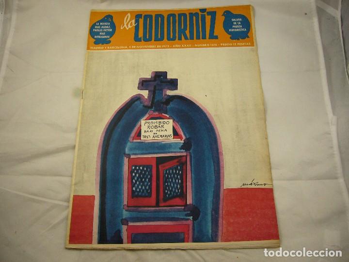 Coleccionismo de Revistas y Peri&oacute;dicos: LA CODORNIZ N&ordm; 1616