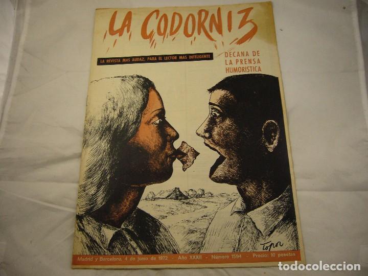 Coleccionismo de Revistas y Peri&oacute;dicos: LA CODORNIZ N&ordm; 1594
