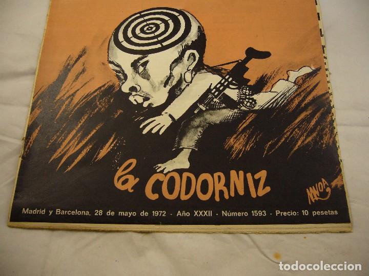 Coleccionismo de Revistas y Peri&oacute;dicos: LA CODORNIZ N&ordm; 1593