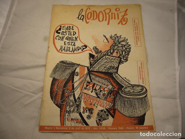 Coleccionismo de Revistas y Peri&oacute;dicos: LA CODORNIZ N&ordm; 1586