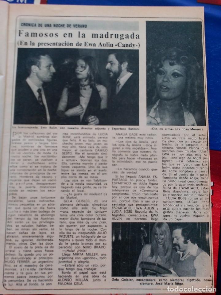 Coleccionismo de revistas y peri&oacute;dicos: EWA AULIN ROSA MORENA GELA GEISLER I&Ntilde;IGO JOSE MARIA LUCIA BOSE