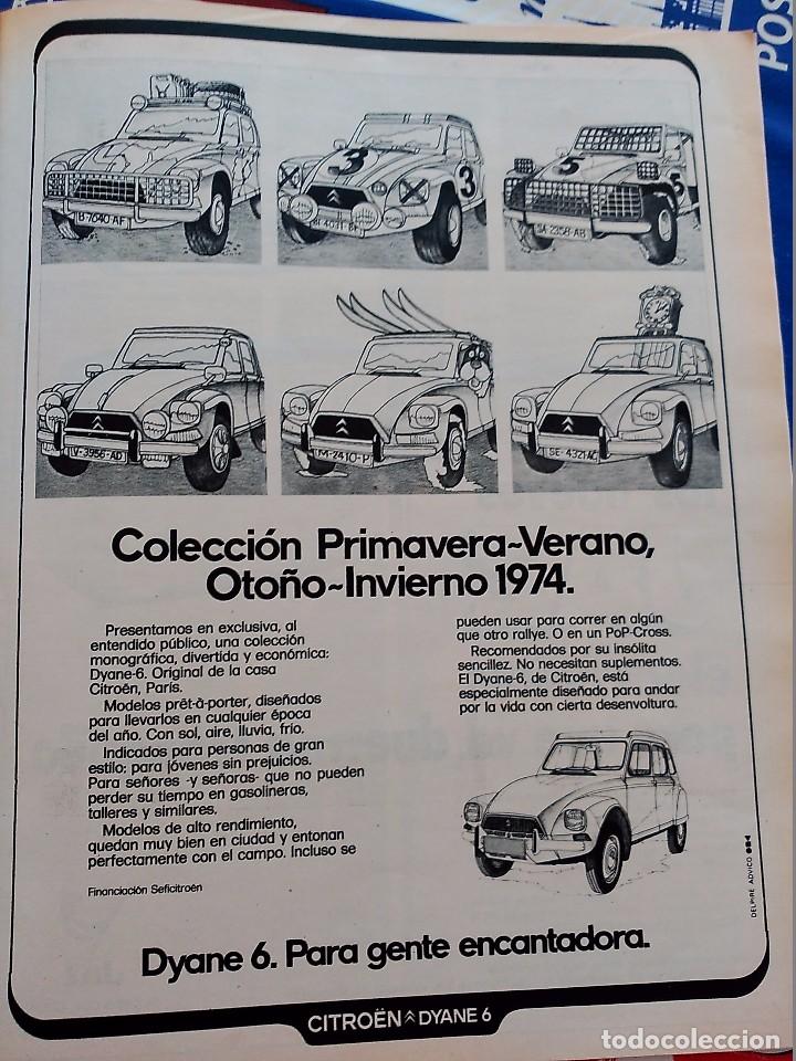 Coleccionismo de Revistas y Peri&oacute;dicos: ANUNCIO CITROEN DYANE 6