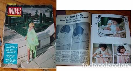 Coleccionismo de Revistas y Peri&oacute;dicos: REVISTA ONDAS 1971 ROC&Iacute;O D&Uacute;RCAL