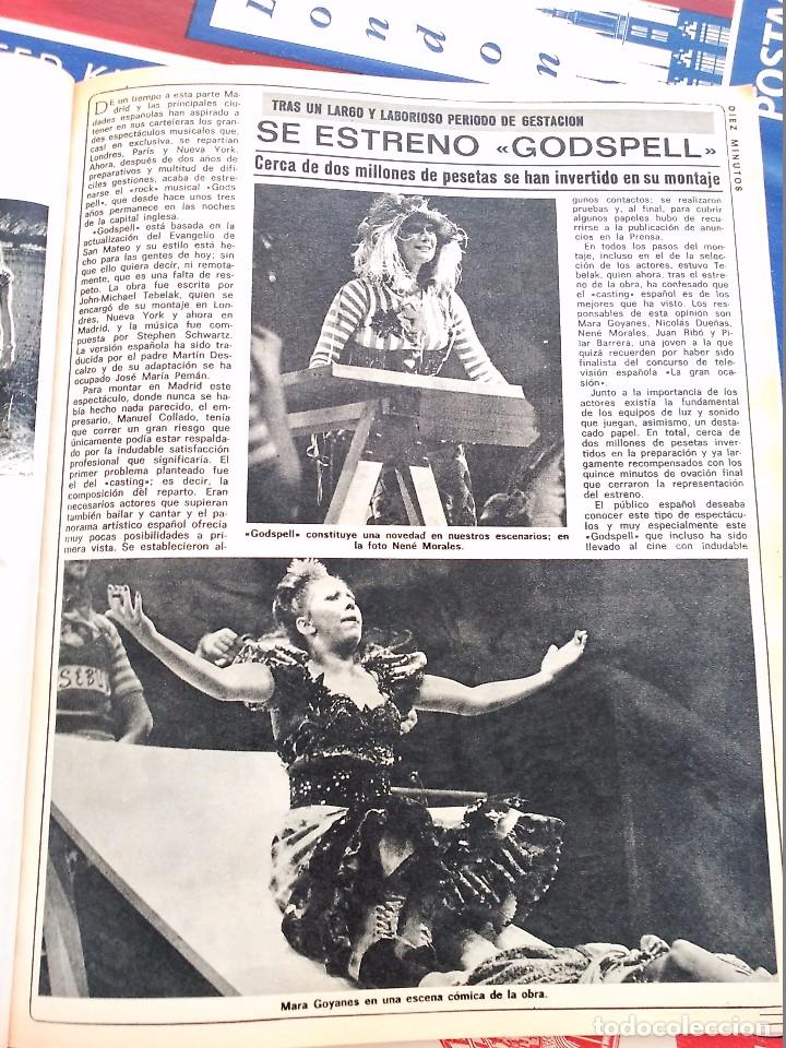 Coleccionismo de Revistas y Peri&oacute;dicos: GODSPELL MARA GOYANES NENE MORALES JUAN RIBO