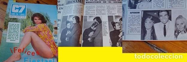 Coleccionismo de Revistas y Peri&oacute;dicos: REVISTA CINE EN 7 D&Iacute;AS ROC&Iacute;O D&Uacute;RCAL MARISOL 1969