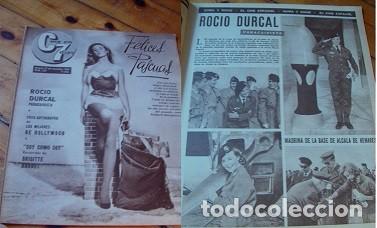 Coleccionismo de Revistas y Peri&oacute;dicos: REVISTA CINE EN 7 D&Iacute;AS 1963 ROC&Iacute;O D&Uacute;RCAL