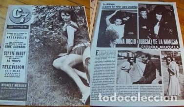 Coleccionismo de Revistas y Peri&oacute;dicos: REVISTA CINE EN 7 D&Iacute;AS ROC&Iacute;O D&Uacute;RCAL 1964
