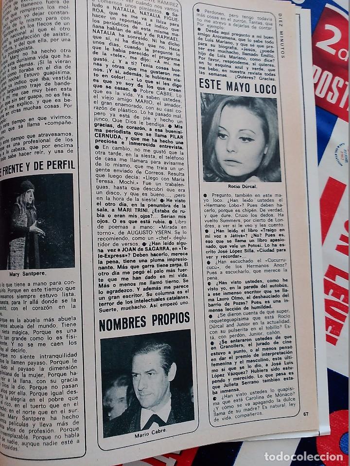 Coleccionismo de Revistas y Peri&oacute;dicos: ROCIO DURCAL MARY SANTPERE MARIO CABRE