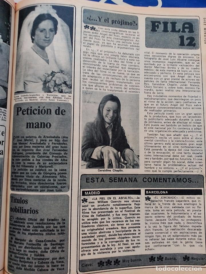 Coleccionismo de revistas y peri&oacute;dicos: GERALDINE CHAPLIN