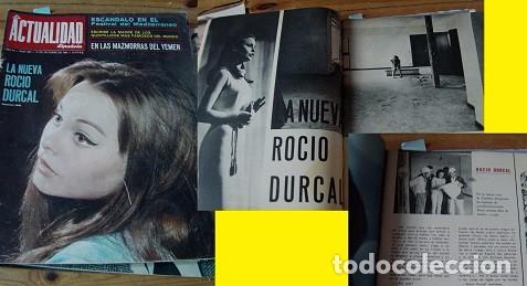 Colecionismo de Revistas e Jornais: REVISTA ACTUALIDAD ESPA&Ntilde;OLA 1964 ROC&Iacute;O D&Uacute;RCAL