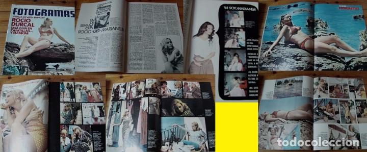 Coleccionismo de Revistas y Peri&oacute;dicos: REVISTA FOTOGRAMAS 1972 ROC&Iacute;O D&Uacute;RCAL