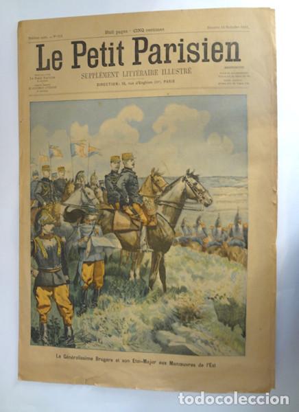 Coleccionismo de revistas y peri&oacute;dicos: Dos n&uacute;meros de la revista francesa Le petit Parisien