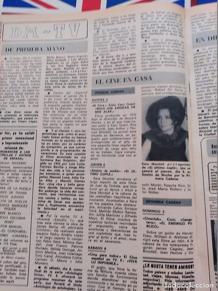 Coleccionismo de revistas y peri&oacute;dicos: SARA MONTIEL