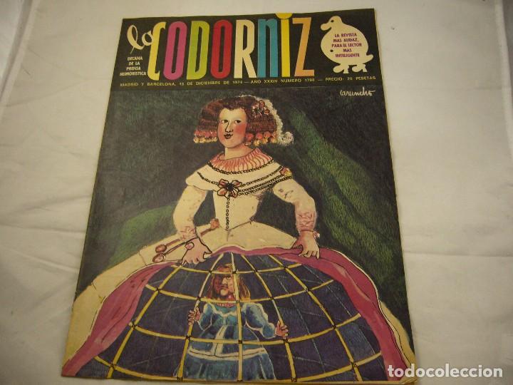 Coleccionismo de Revistas y Peri&oacute;dicos: LA CODORNIZ N&ordf; 1708